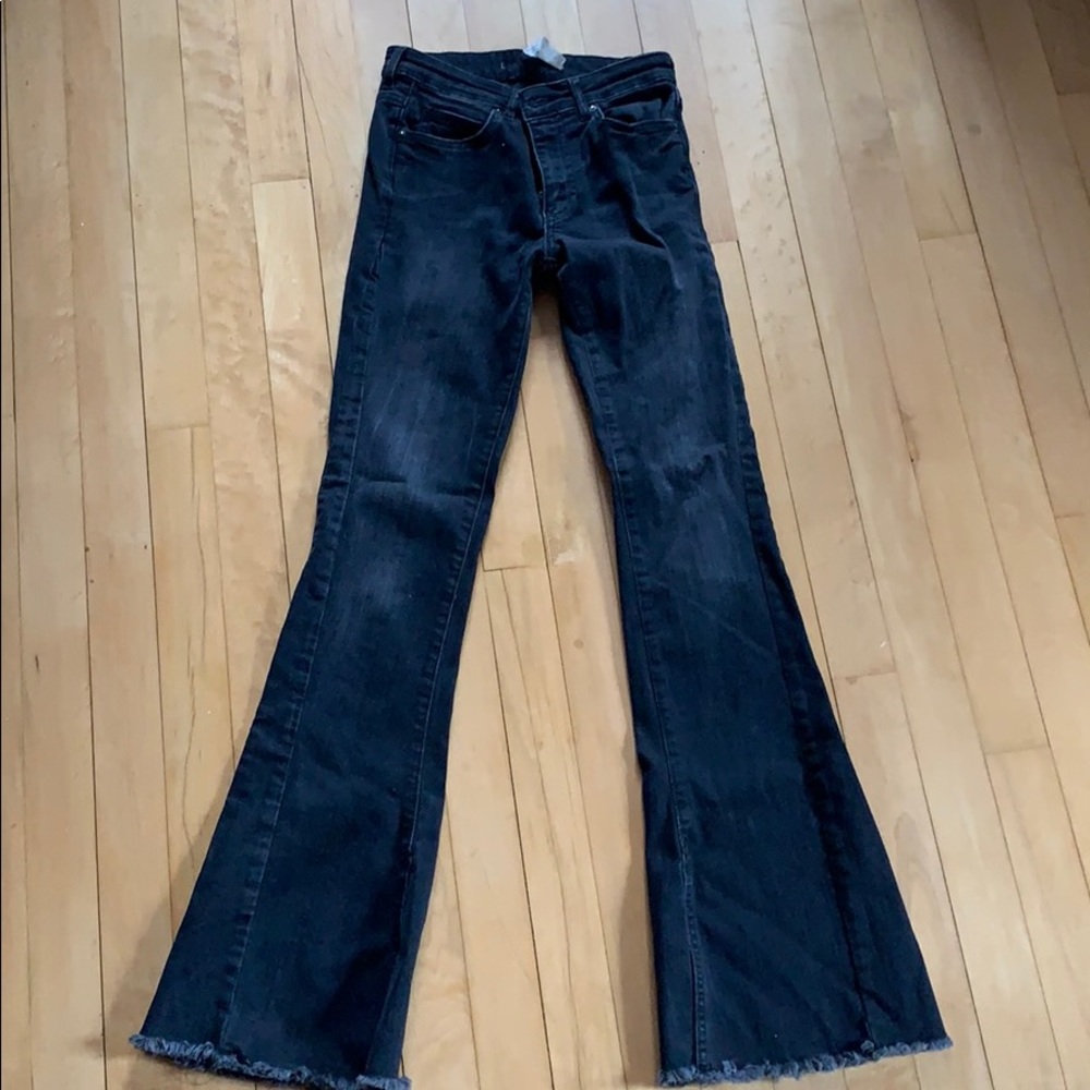free people wide legged denim jeans